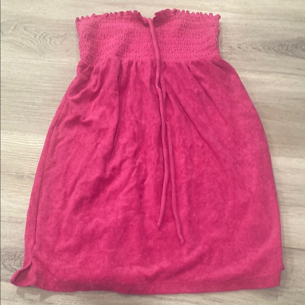 Pink Women's beach cover-up